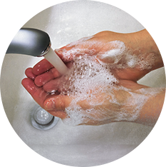 Wash your hands regularly
